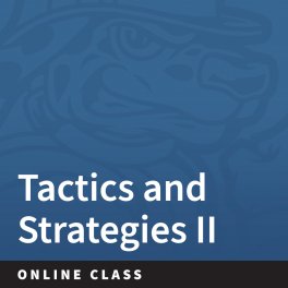 2811 Tactics and Strategies II